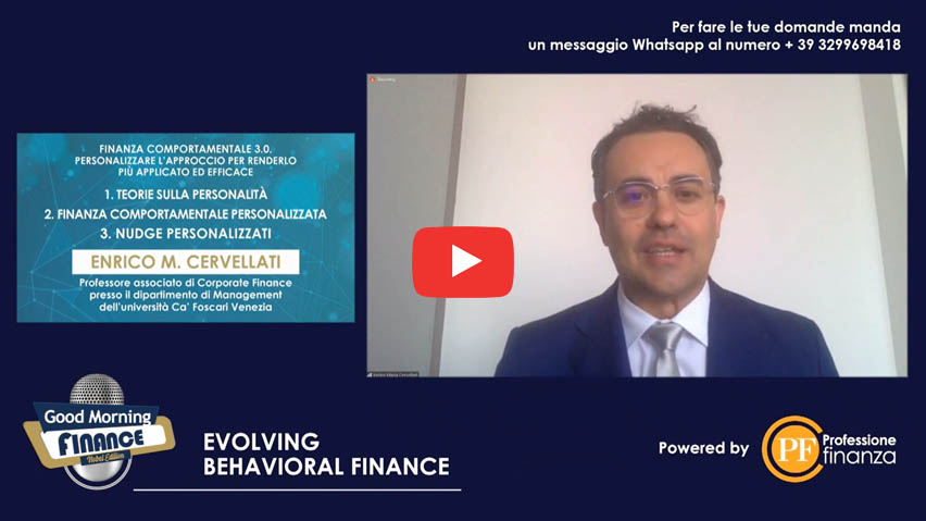 Professione finanza - Introduzione finanza comportamentale 3.0